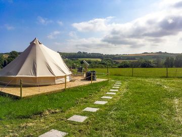 Bell tent with views (added by manager 19 aug 2022)