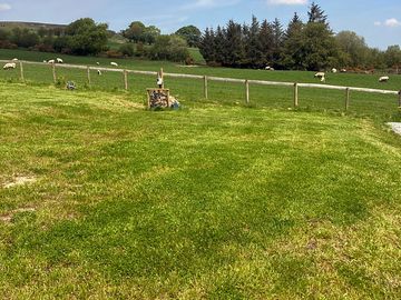 Views from the electric grass motorhome pitch (added by manager 01 jun 2021)