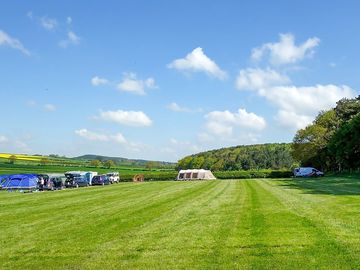 View of the field with plenty of space for tents and caravans (added by manager 22 aug 2022)