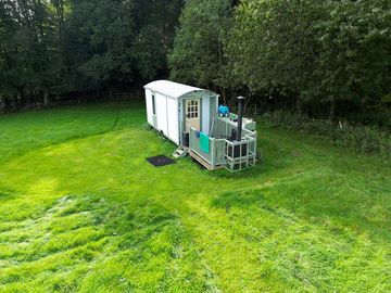 Drone shot the shepherd's hut in our field. (added by manager 14 may 2024)