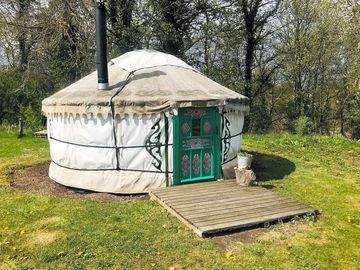 Myrtle, a cosy mongolian yurt. (added by manager 22 may 2021)