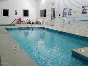 Heated, saltwater indoor pool (added by manager 01 oct 2020)