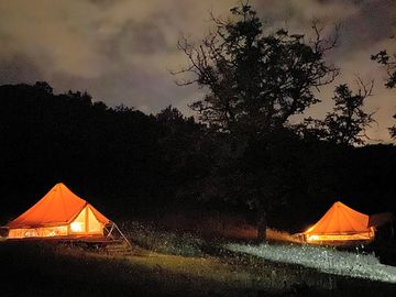 Tents by night (added by manager 09 dec 2023)