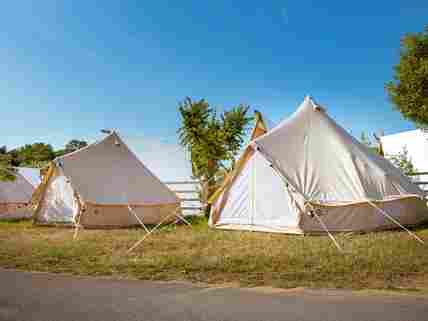 Bell tent pitches