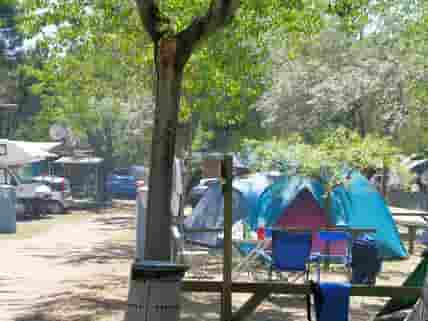Motorhome and camping pitches