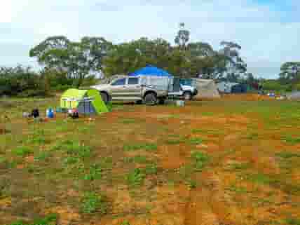 View of the campground
