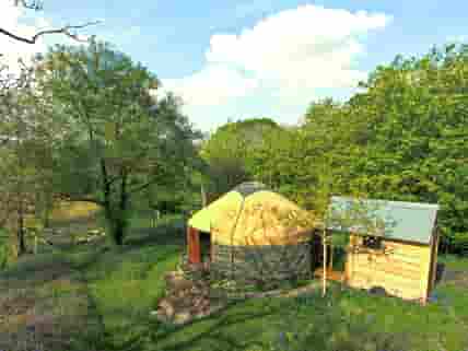 Yurt setting