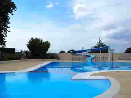 Nearby heated swimming pool, open in July and August