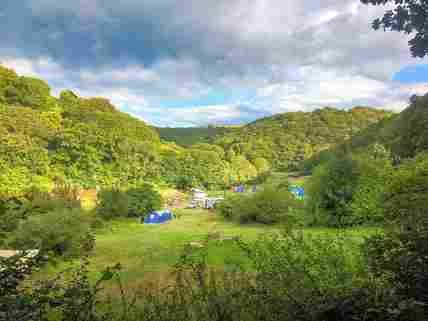 Visitor image of the view of main camping area (added by manager 14 Sep 2022)