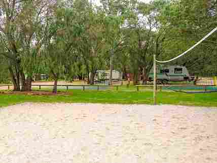 Volleyball by the pitches