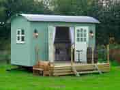 Jacob's shepherd's hut, handcrafted modern hut with traditional features (added by manager 12 Oct 2016)