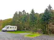 Hardstanding pitch suitable for camper vans and small motorhomes with optional electric. (added by manager 17 Oct 2023)