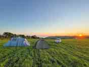Visitor image of the campsite on a summer evening (added by manager 13 Jan 2023)