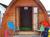 Camping pod with seating area on the deck (added by manager 24 Apr 2016)