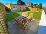 Secure bright garden space with far reaching views (added by manager 27 Apr 2023)