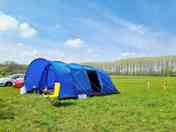 No restrictions on tent sizes for pitching (added by manager 04 Aug 2022)