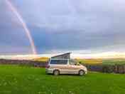 Visitor image of their pitch at the end of the rainbow (added by manager 10 Oct 2022)