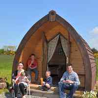 Outside of Camping Pod Ceri that sleeps 4 (added by manager 13 Jun 2013)