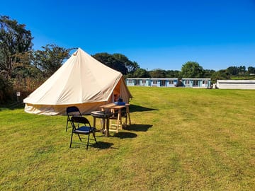 View of a guest's bell tent (added by manager 09 Aug 2022)