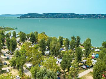 View of the site and Lake Balaton (added by manager 28 Nov 2023)