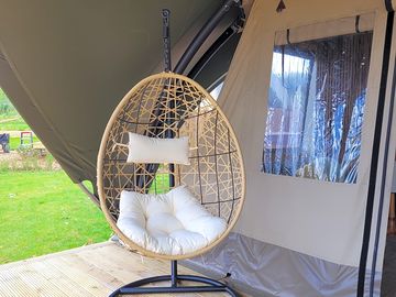 Glamping lodge seating (added by manager 10 May 2024)