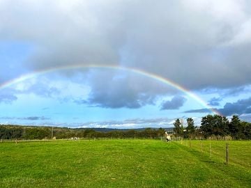 Rainbow over Pendavey Farm (added by manager 20 Feb 2024)