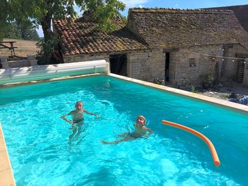 Heated swimming pool in the old courtyard (added by manager 18 Apr 2019)