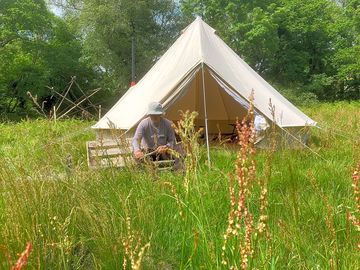 Bell tent (added by manager 30 Jun 2021)
