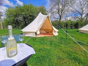 Our bell tents