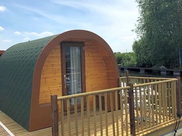Exterior of camping pod (added by manager 10 Jul 2019)