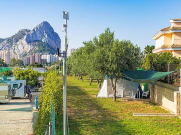 Views of Calpe from site