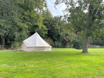 Lots of space around the bell tent (added by manager 03 Apr 2023)