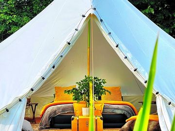 Our four person superior bell tent