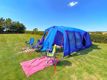 Visitor image of their tent pitch (added by manager 08 Nov 2022)