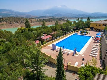 Aerial view of the swimming pool (added by manager 14 Feb 2019)