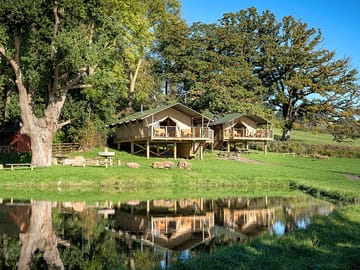 Safari tents overlooking the pond (added by manager 24 Jan 2019)