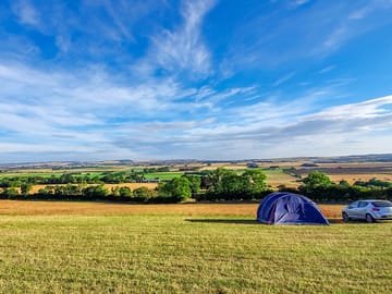 View from the tent pitches