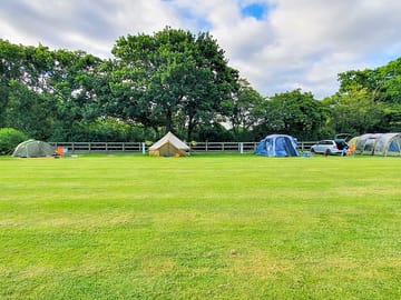 The camping field