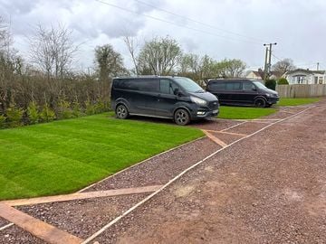 Pitches have been upgraded to accommodate campers and small tourers