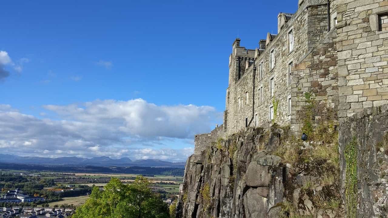 Stunning views from Stirling Castle (Shelley Murray on Pixabay)