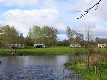 Pitches between natural pools and the arrow river