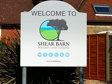 Entrance to the site