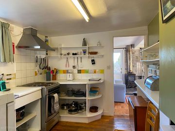 Large well-equipped kitchen