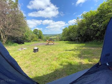 View from a pitch