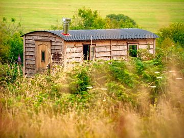 Shepherd's hut in summer (added by manager 11 mar 2023)