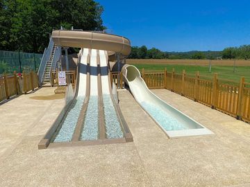 Water slides