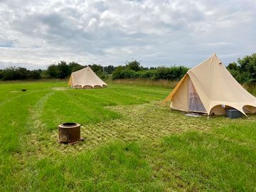 The bell tents and firepits (added by manager 09 jul 2021)