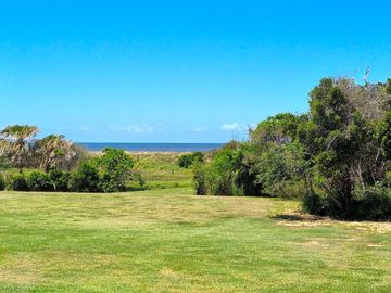 Sea view from the glamping tent deck