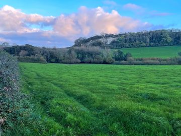 Open field camping