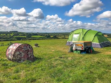Choose your own pitch and enjoy the views